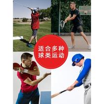 cssit turn trainer tennis golf baseball table tennis turn waist pedal pull rope with swing training device