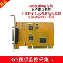 8-channel surveillance card video card capture card surveillance dedicated video capture card analog surveillance head dedicated card