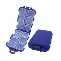 Fishing Lure Box 10 Compartments Baits Box Waterproof Multi