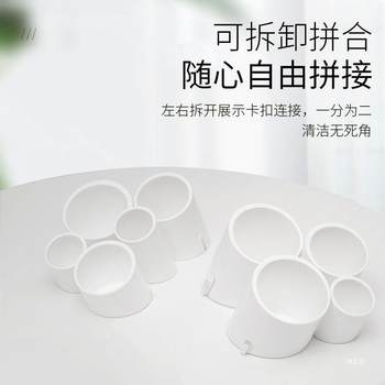 Multifunctional honeycomb cylinder xmb oblique pen creative storage box house desk dormitory simple brush color setting