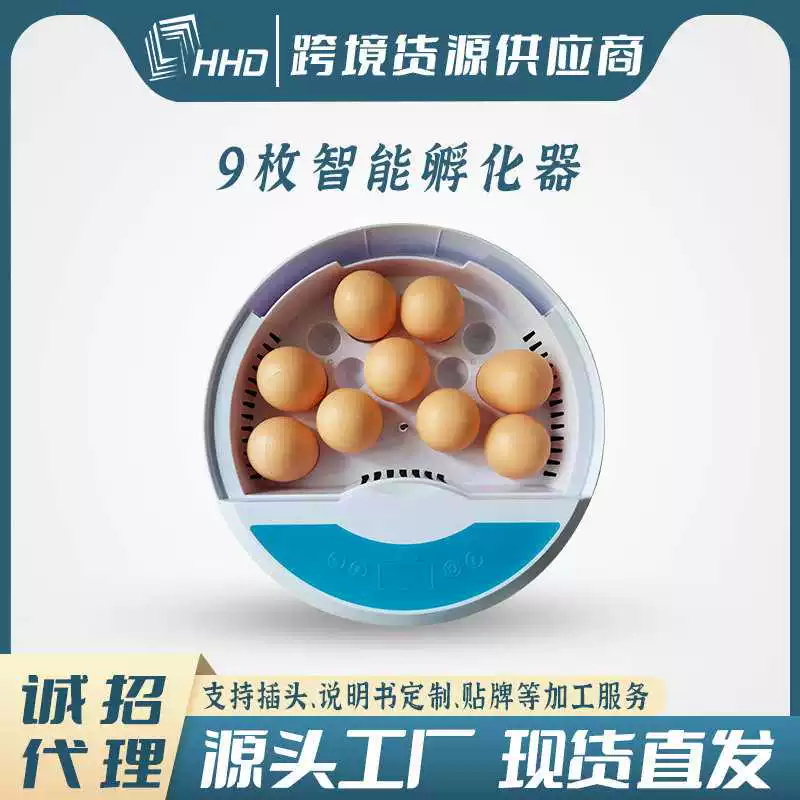 [跨境全自动宠物家用小型孵蛋器孵化器智能养殖专用设备鹦鹉芦丁鸡]