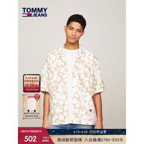 Taiding Fashion Butler big brands have shirts DM0DM18947 short-sleeved style all-print mens seaside 24 spring and summer new