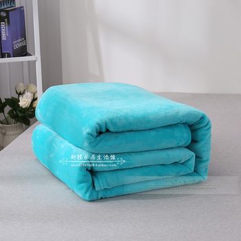 Falai fluff blanket bed linen solid color coral velvet blanket casual blanket sofa blanket yoga blanket summer cover blanket air conditioning blanket