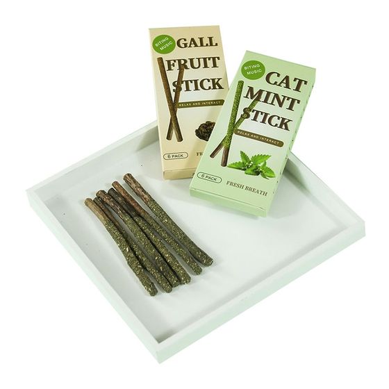 
Cat teeth grinding sticks, wooden, polygonatum sticks, catnip teasing sticks, teeth grinding sticks, kitten special snacks