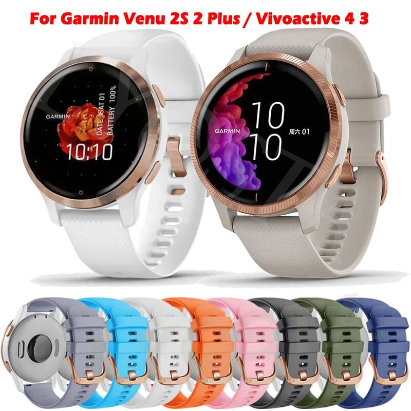 18 20 22mm Smart Watch Strap For Garmin Venu 2S 2 Plus 2Plus