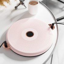 Indoor sports equipment waist twisting turntable yoga dance waist shaping household waist twisting device anti-slip wave point waist twisting disk