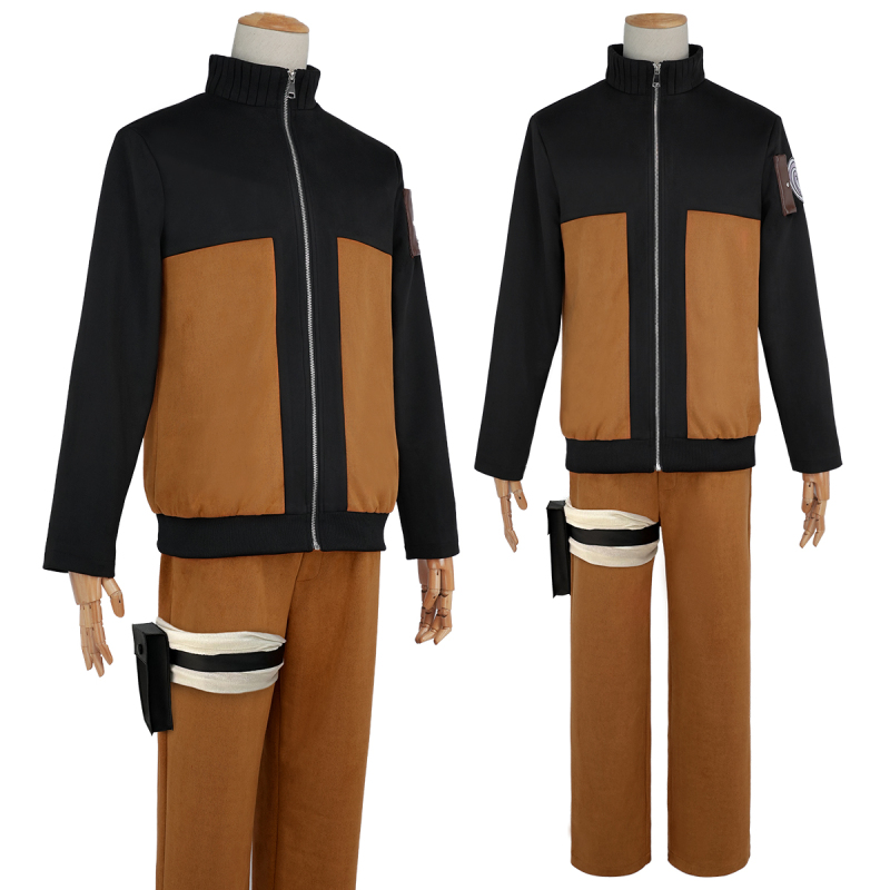 Holoun Naruto Uzumaki Fire Willpower Regular Outfit Fabric C Suit