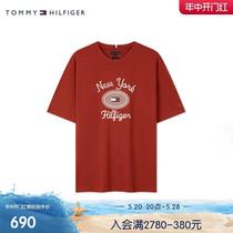 Big brand fashion luxury housekeeper short-sleeved pure cotton casual loose new knitted MW0MW35461 T-shirt embroidery early