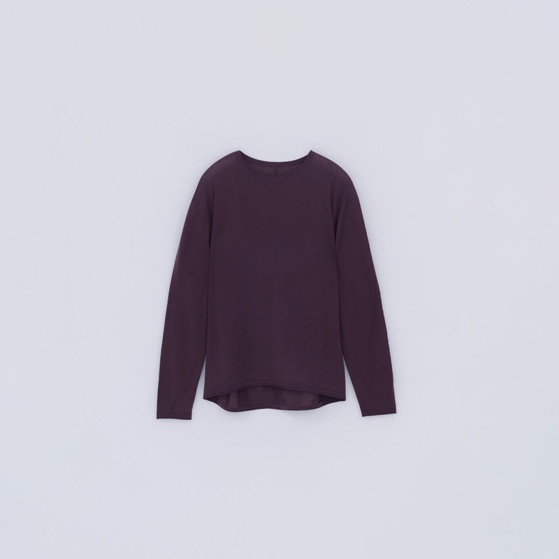 Ikigai Fine-Spun Machine-Washable Ultra-Fine Merino Round-Neck Long-Sleeve Knit Sweater, Loose and Comfortable Base Layer Sweater Ikigai Fine-Spun Machine-Washable Ultra-Fine Merino Round-Neck Long-Sleeve Knit Sweater, Loose and Comfortable Base Layer Sweater