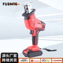 Rechargeable reciprocating saw large capacity lithium electric saw saber saw foreign trade rechargeable light reciprocating saw