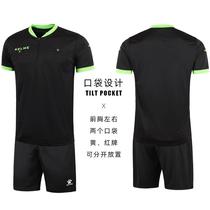 Manufacturer KELME Football Referee Uniform Set Match Jersey Equipment Customized Number Team Uniform K15Z