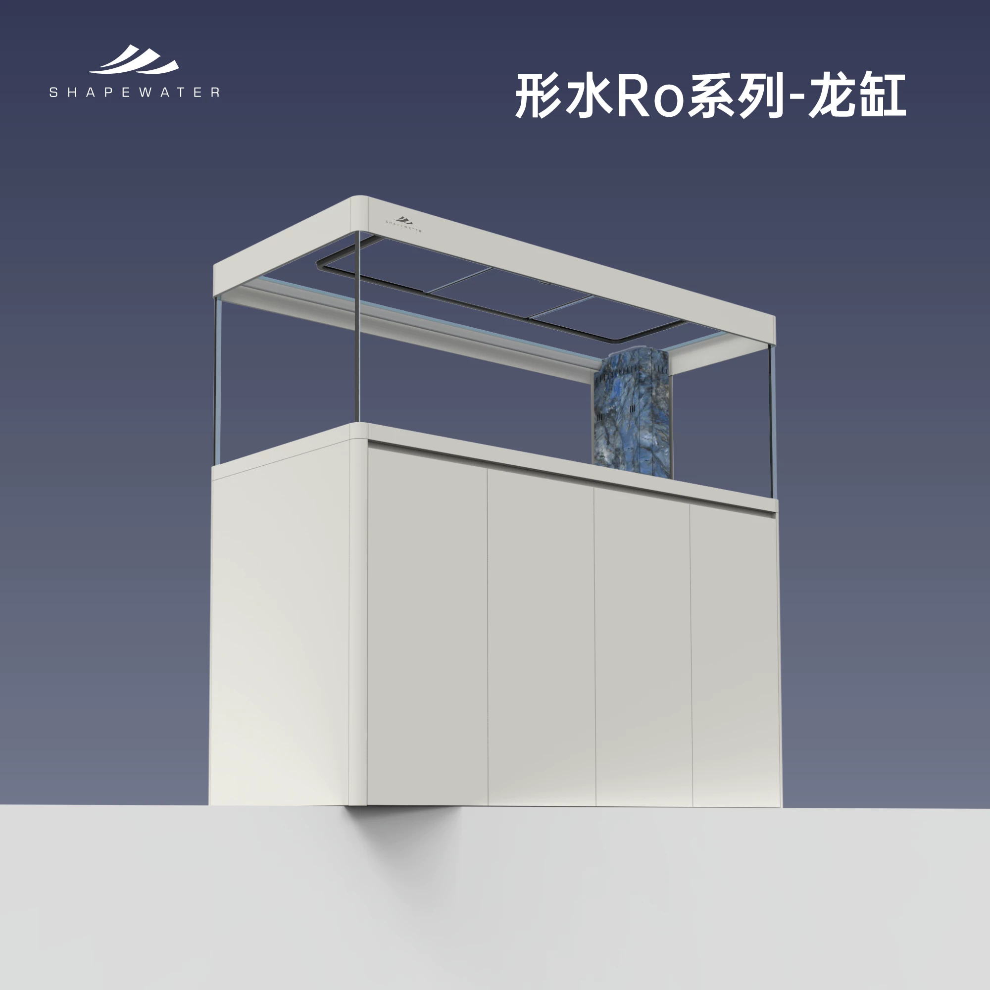 【2026新款】形水鱼缸龙鱼缸虎鱼缸底滤鱼缸客厅圆角大型专用鱼缸 detail 6