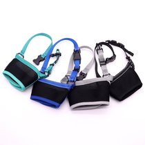 Muzzles for medium and large dogs pets anti-eating masks when going out anti-barking anti-biting breathable mesh muzzles supplies home