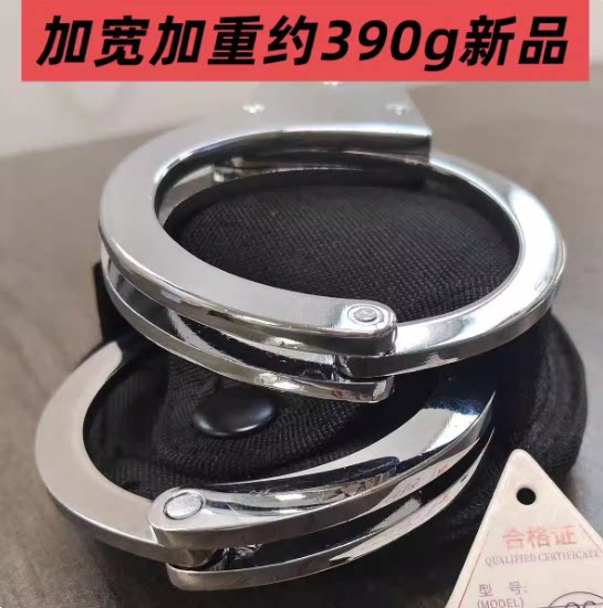 高性能手錠、脱走防止手錠、セキュリティ手錠、公共の安全、囚人用、本物の厚手の亜鉛合金手錠、おもちゃの脱出ゲーム