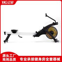 New commercial wind resistance rowing machine home smart aerobic rowing machine indoor fitness multi-functional magnetic resistance rowing machine