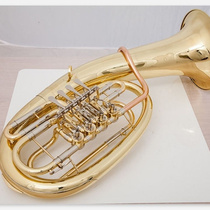 Japanese Zhengha three-key tenor horn in B flat and four-key baritone horn instrument orchestra performed