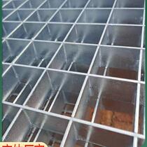 Spot steel grating galvanized stainless steel drainage ditch cover hot dipped galvanized platform steel grating plate iron grating mesh plate