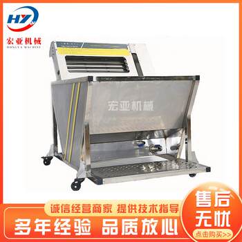 Salted duck egg cleaning and mud removing machine, single row egg washing machine, water loading egg washing machine, egg sorting machine