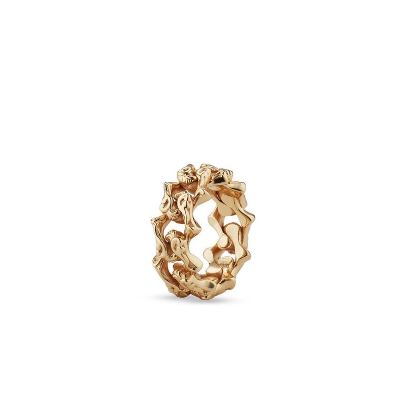 Emanuele Bicocchi Unisex (Adult) CO Ring Arabesque Chain
