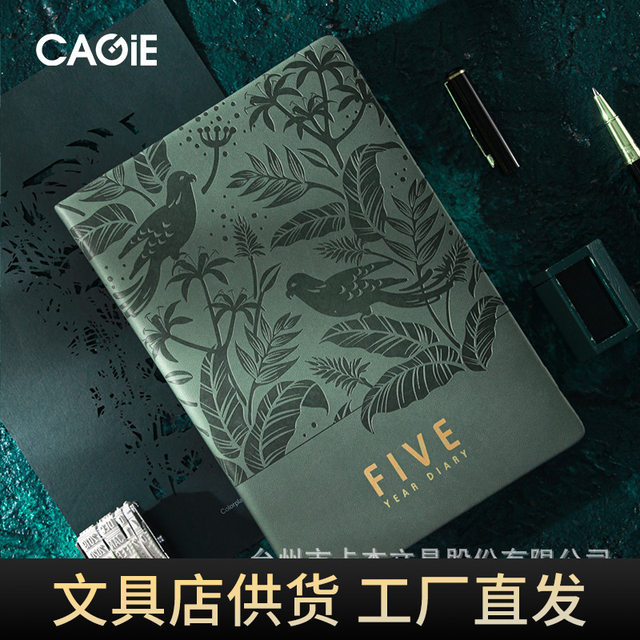 New five-year unlimited plan diary notebook notepad cross-border stationery factory logo