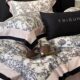 Casual Style 200S High Count Long-Staple Cotton Four-Piece Plant Digital Printing Cotton Quilt Cover 1.8m m Bedding