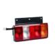 Suitable for Sinotruk Howo Light Truck Rear Tail Light, Haoman Brake Turn Signal Light, Howo Commander Warrior Rear Light Assembly Iron Plate