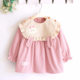 Baby Smock, New Winter Style, Corduroy Smock for Outer Wear, Waterproof Infant Apron, Anti-Dirty Apron, Reverse-Wearing Apron