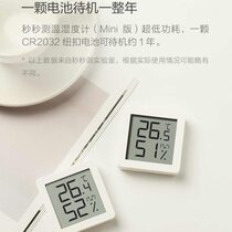Second-second temperature and humidity measurement LCD ink screen household indoor temperature and humidity monitoring high-precision digital display thermometer