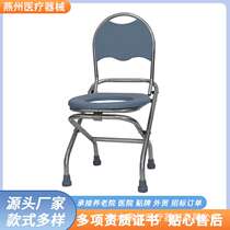 Manufacturers straight hair toilet chair for the elderly and pregnant women foldable portable multi-purpose toilet