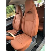 Gold medal Wuling Hongguang miniev seat cover gameboy retro style beige brown stitching seat cover car seat
