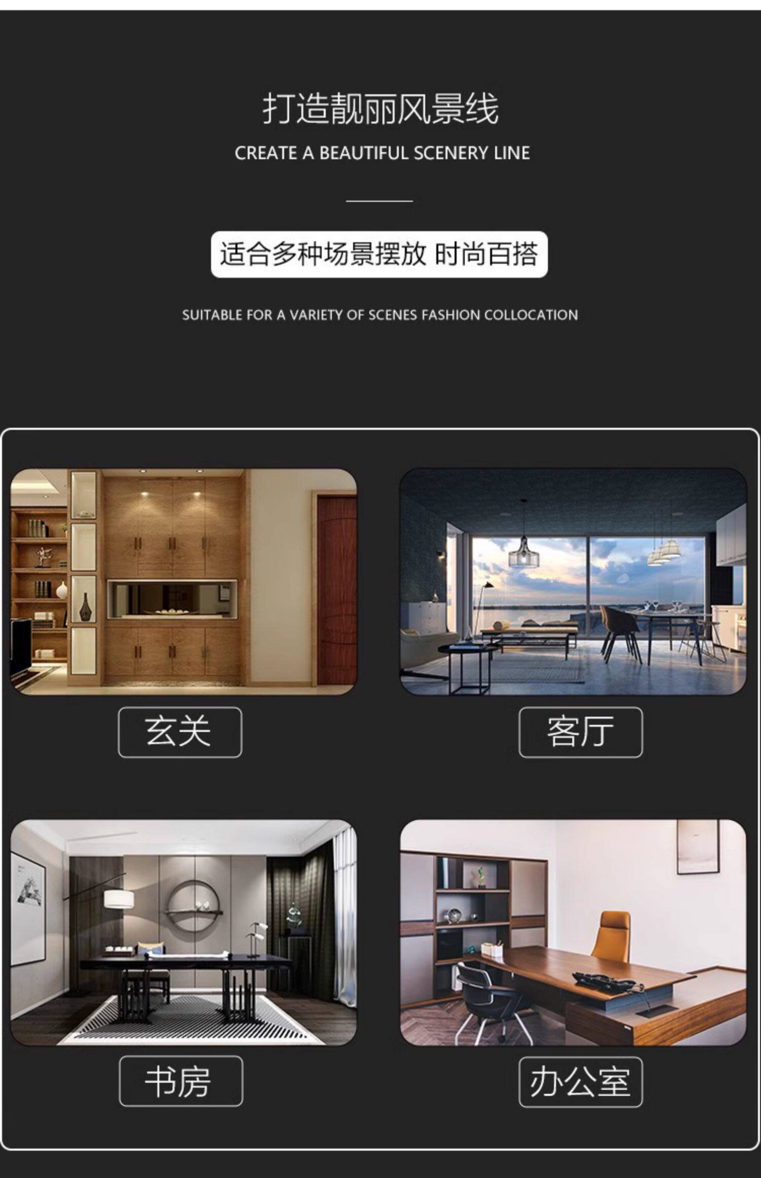 水鸦鱼缸金鱼缸客厅大型底滤兰寿缸水草缸五面金晶超白玻璃免换水 detail 3
