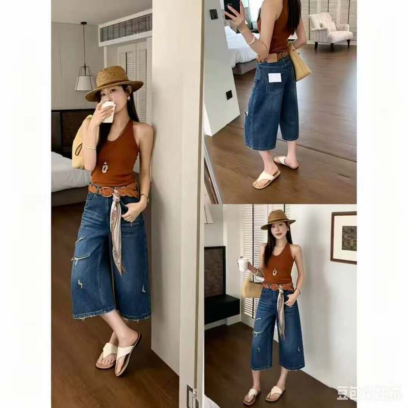 26N0620【Country Girl's Careful Selection】Jeans 2972 Red
