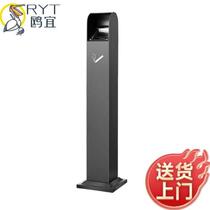 Ouyi ORYT stainless steel ash column cigarette butt trash can hotel lobby vertical outdoor outdoor public smoking area