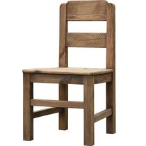 2024 Runjia Home Retro Old Pine Wood Dining Table and Chair Combination Cafe Restaurant Storefront Solid Wood Dining Table and Chairs