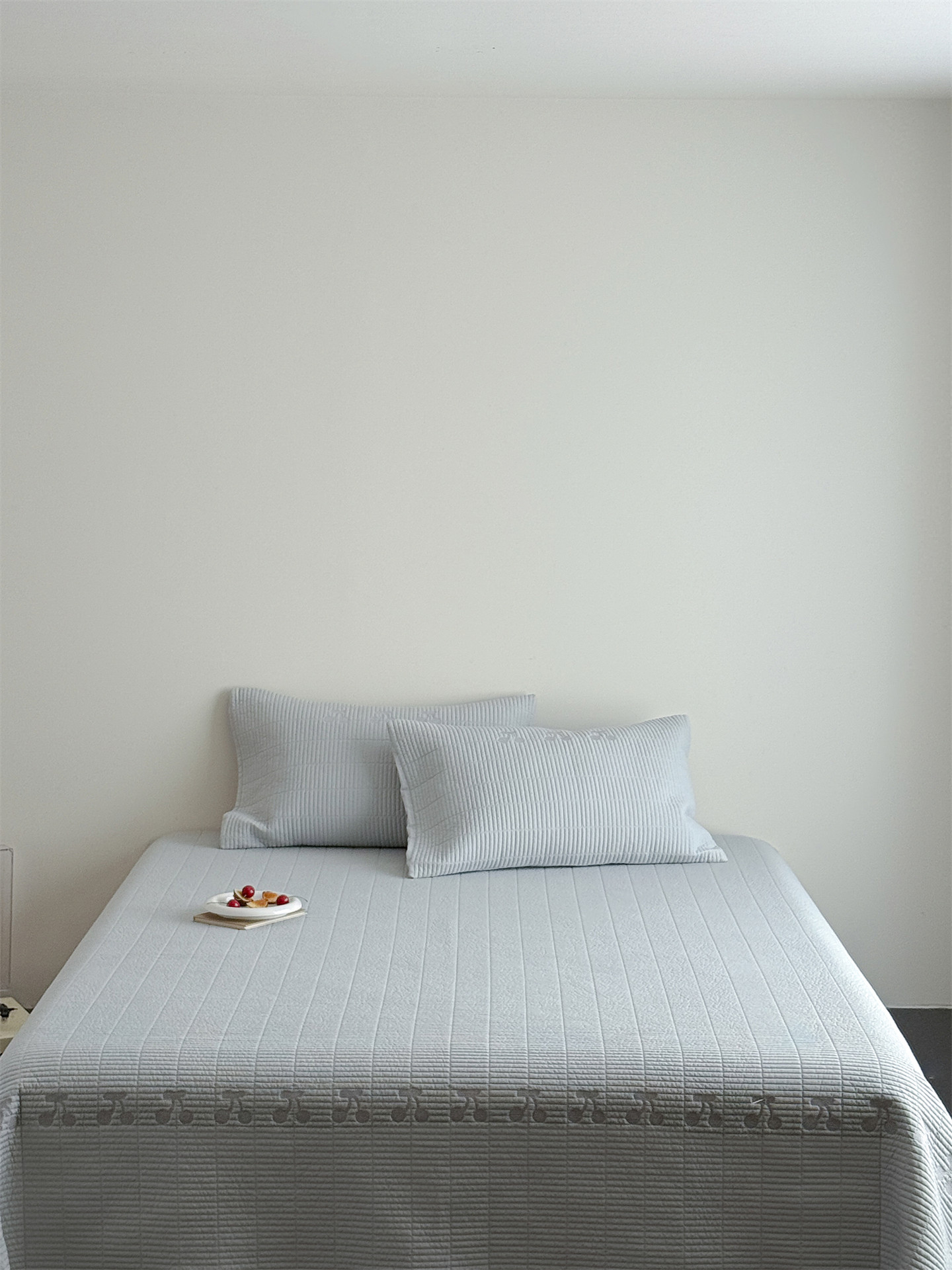 Корейский 大鹅 хлопковый комплект покрывала с вышивкой вишни 3 предмета ins стиль с кружевом мягкое теплое одеяло весна-осень