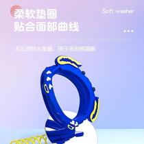 High-definition waterproof anti-fog swimming goggles for children and girls 3 years old and boys professional swimming cap and goggles three-piece set 2