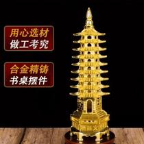 Wenchang Tower ornaments for boys and girls universal nine-story 13th-floor 13th-floor office desktop living room desk decorations
