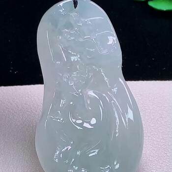 Myanmar jadeite pendant natural jade a goods ice type