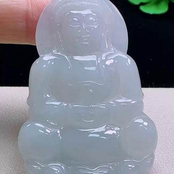 Myanmar jade guanyin jade pendant natural jade a product