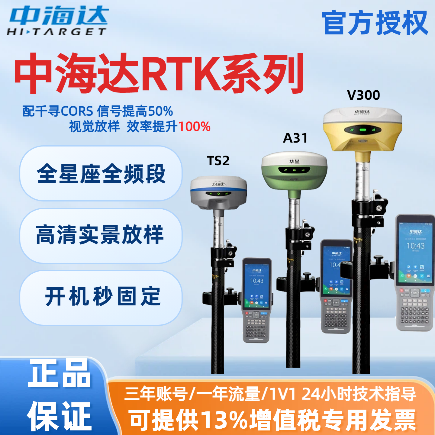 Хуачун RTK измерительный прибор Zhonghaida RTK измерительный прибор Qianxun RTK измерительный прибор Southern RTK инженерный измерительный прибор GPS