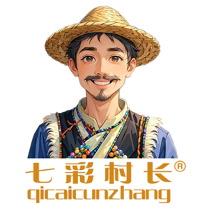 七彩村长旗舰店
