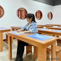 Posture pad writing pad desk pad standard posture pad hard pen calligraphy pen grip custom writing pad