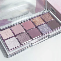 Low saturation cool taro wisteria flower ten color eye shadow palette pearlescent matte gray pink purple pure desire student makeup