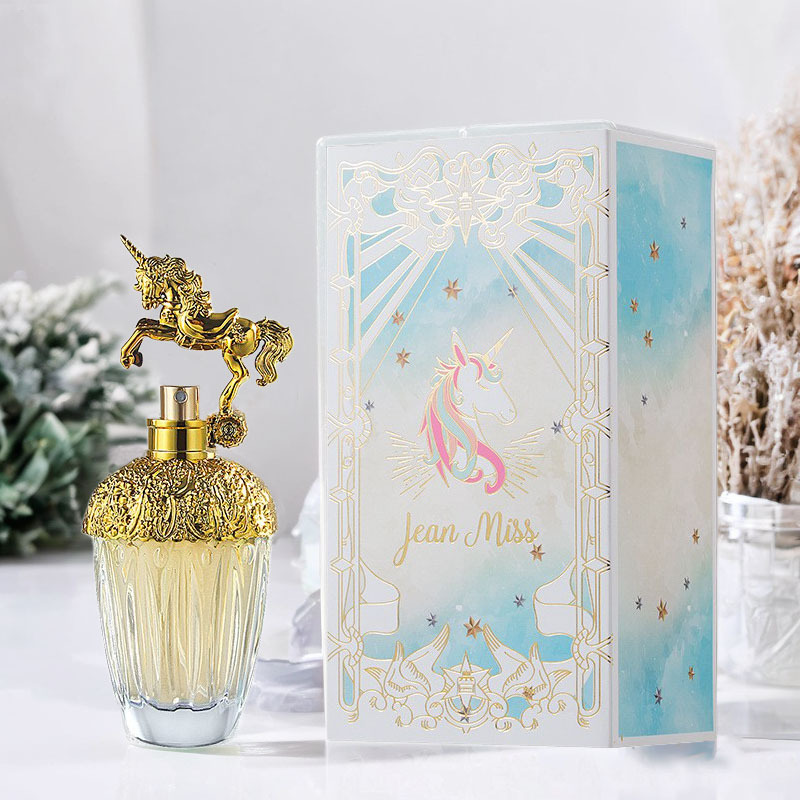 JEAN MISS流沙独角兽香水冥府之路蓝风铃女士80ml清新自然淡香香膏女士香水白茶礼物