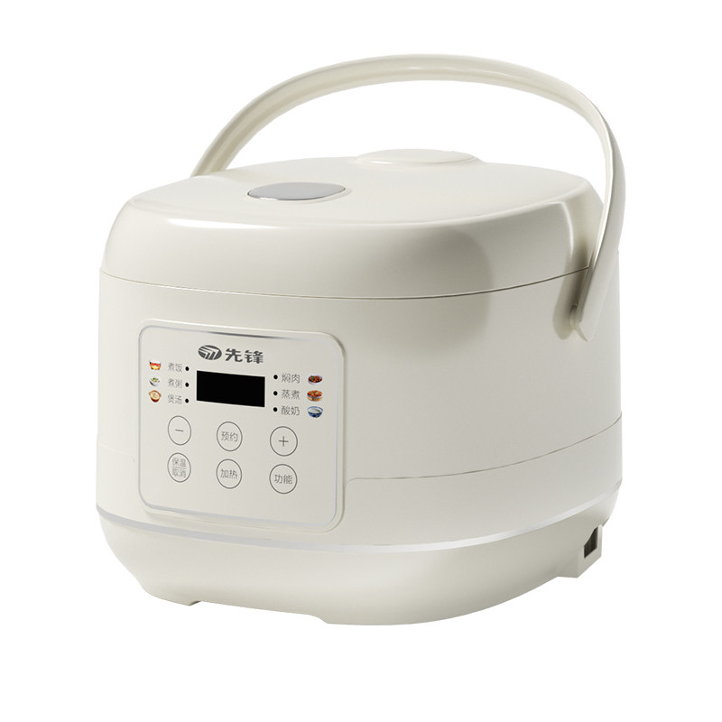 先锋智能电饭煲2L FD204-2405B 400W大火力焖煮 透快煮粒粒香甜 一煲多功能 满桌料理轻松做 24小时预约