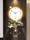 Modern High-End Wall Clock 2026 New Creative Light Luxury Style Living Room Clock Elegant Decorative Wall Clock
