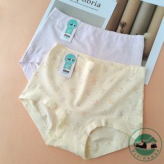 Billion favorite cotton women's antibacterial plus high waist hip-covering underwear