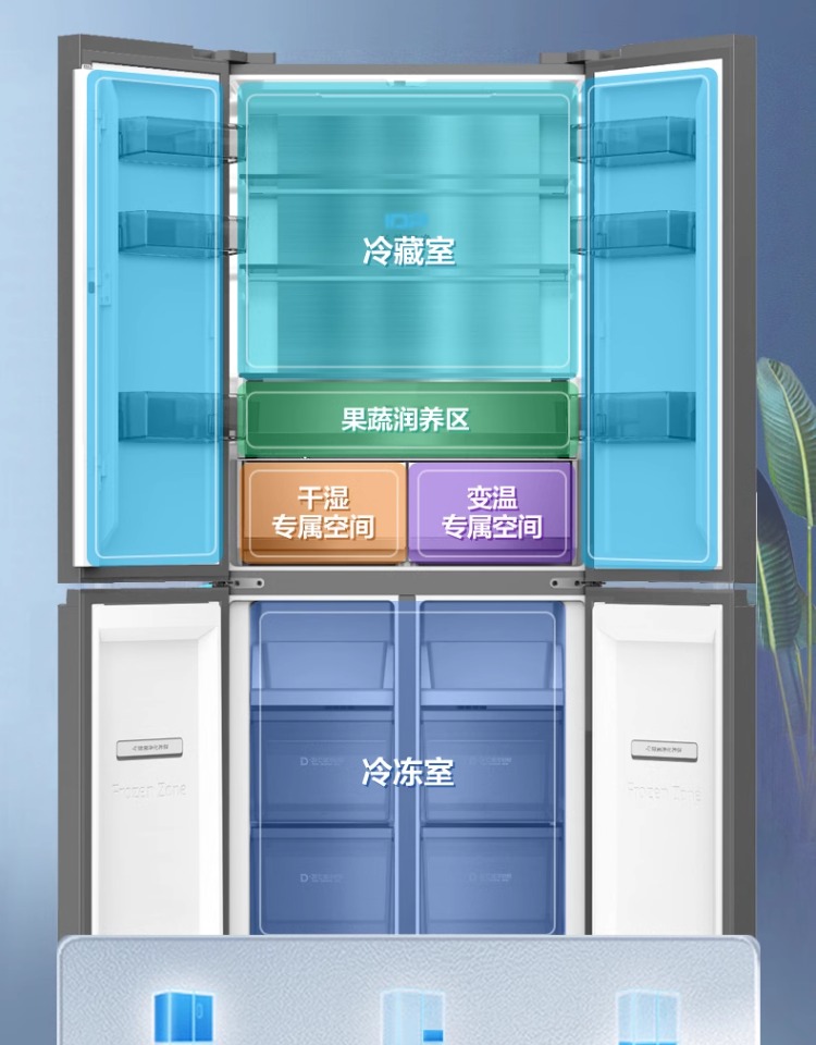 容声冰箱十字开BCD-475WSK1FPCQA