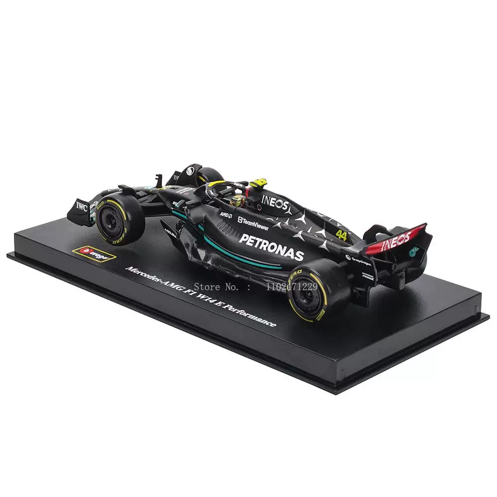 Bburago 1:43 W14 2024 44# Hamilton Mercedes-AMG Petronas F1