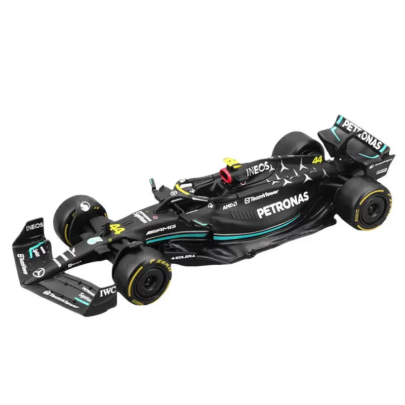 Bburago 1:43 2024 Mercedes-AMG PETRONAS F1 Team W14 Alloy Ca